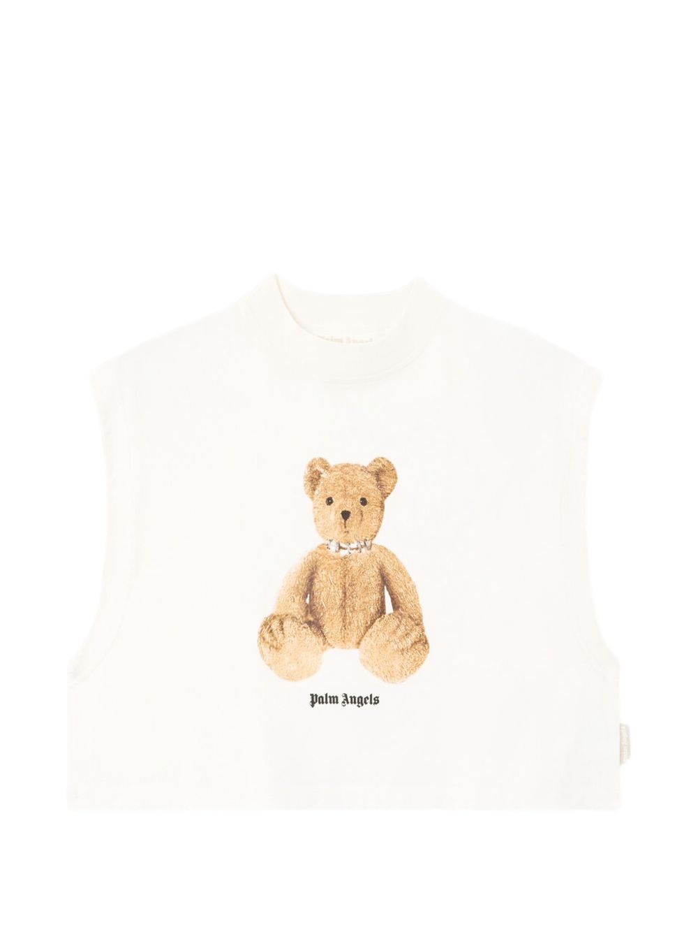 Palm Angels Top Off White Brown