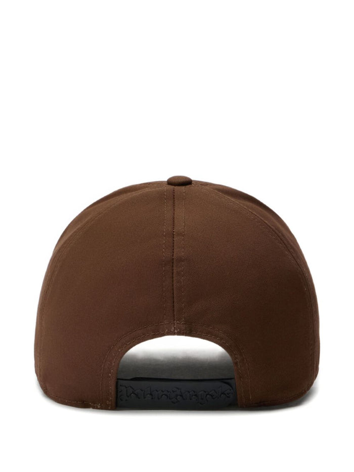 Palm Angels Hats Brown Off White