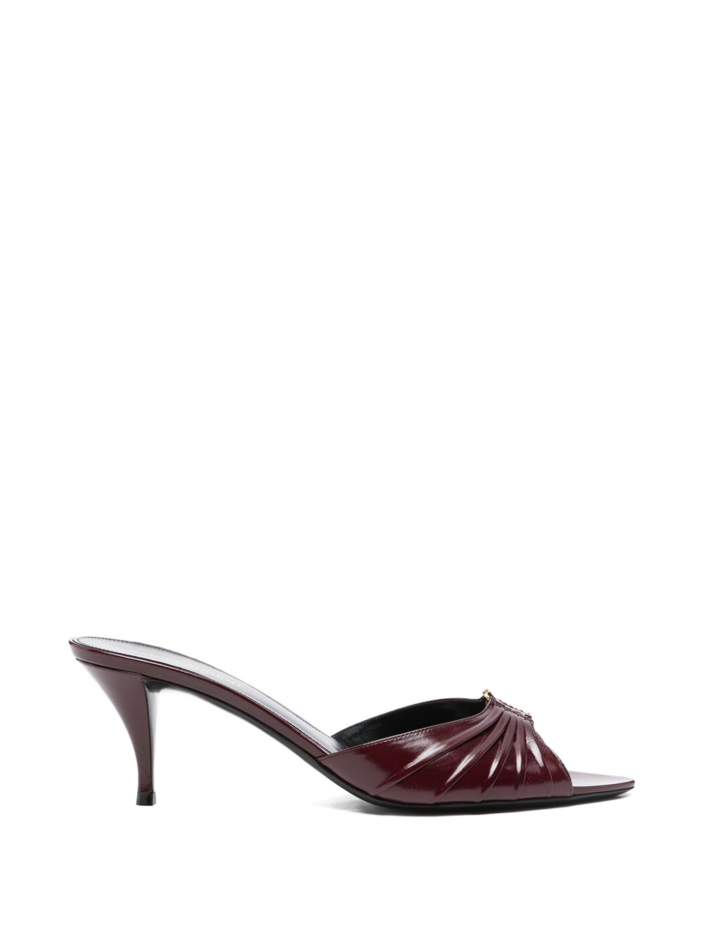 Saint Laurent Flat shoes Vintage Bordeaux