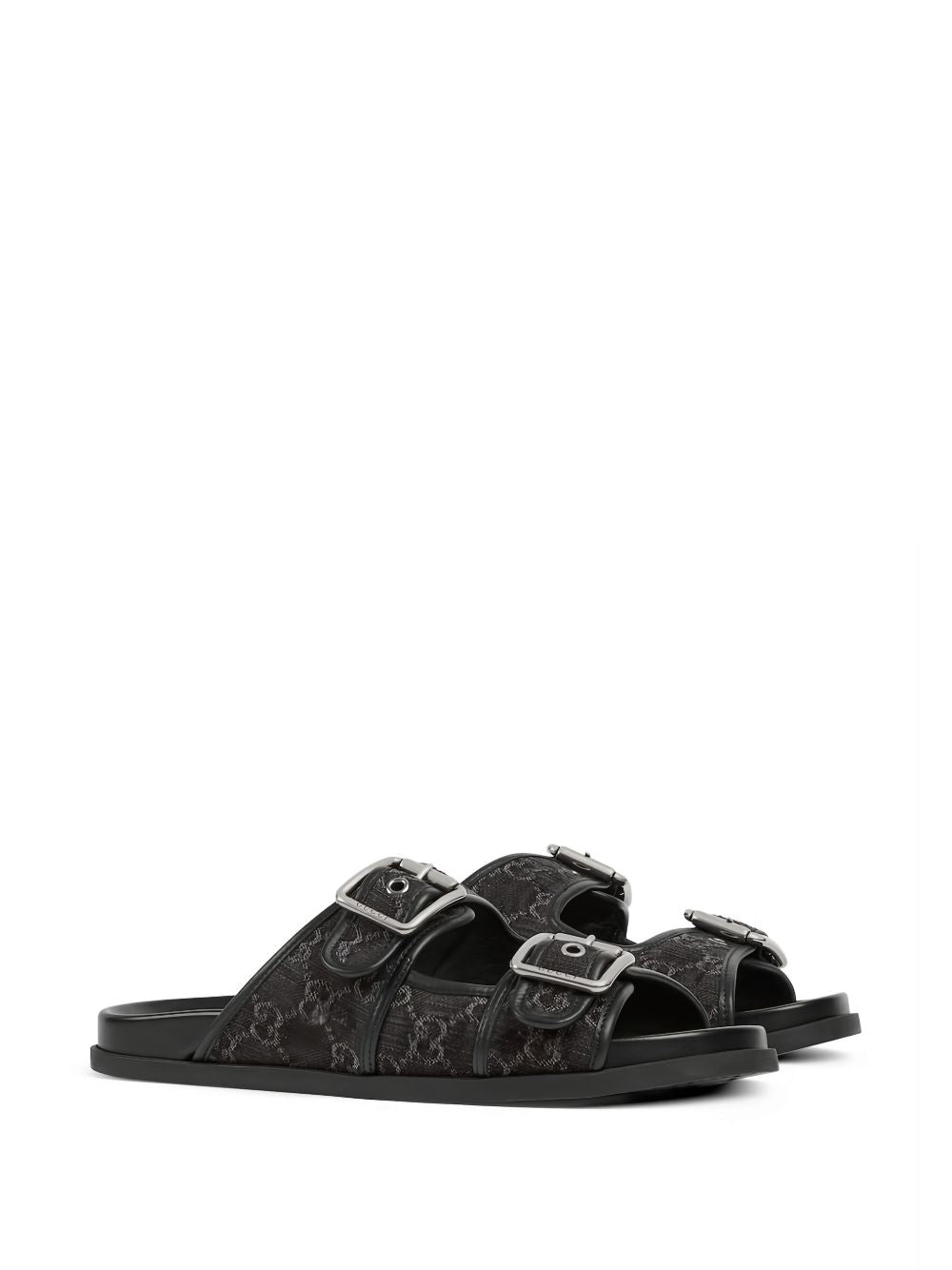 Gucci Flat shoes Black Grey