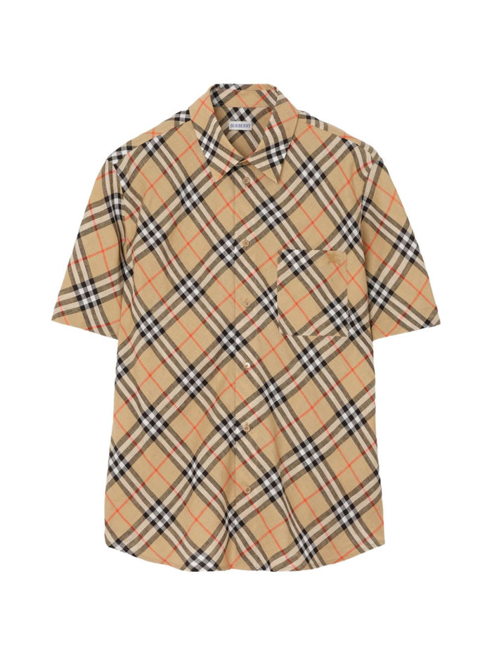 Burberry Shirts Sand Check