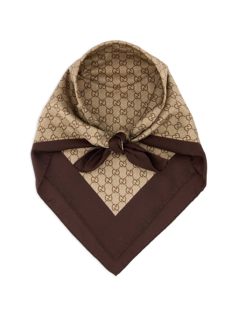Gucci Scarfs Shell/light Brown