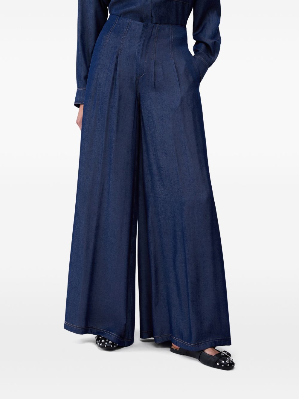 Liu Jo Blue Denim Trousers