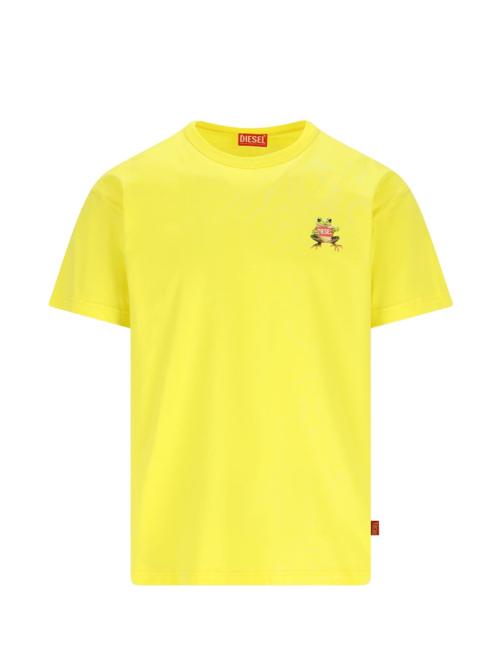 Diesel T-Shirts And Polos Yellow Cotton