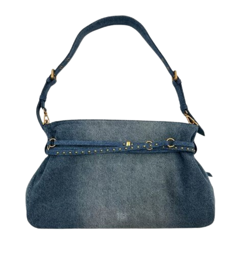 Pinko Bags Denim Oro Co Pl