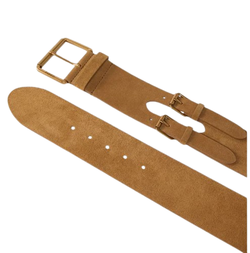 Pinko Belts Camel Suede
