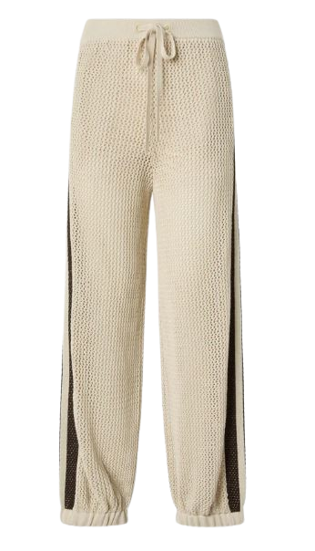 Pinko Trousers Grigio Ostrica