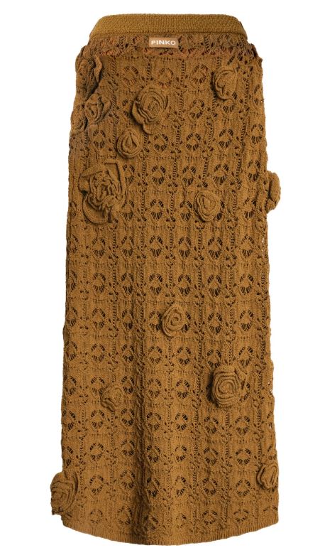 Pinko Skirts Brown