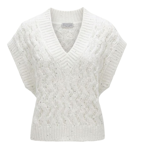 Brunello Cucinelli Sweaters White