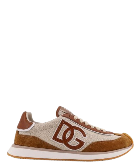 Dolce & Gabbana Flat shoes Avorio/cammello Canvas