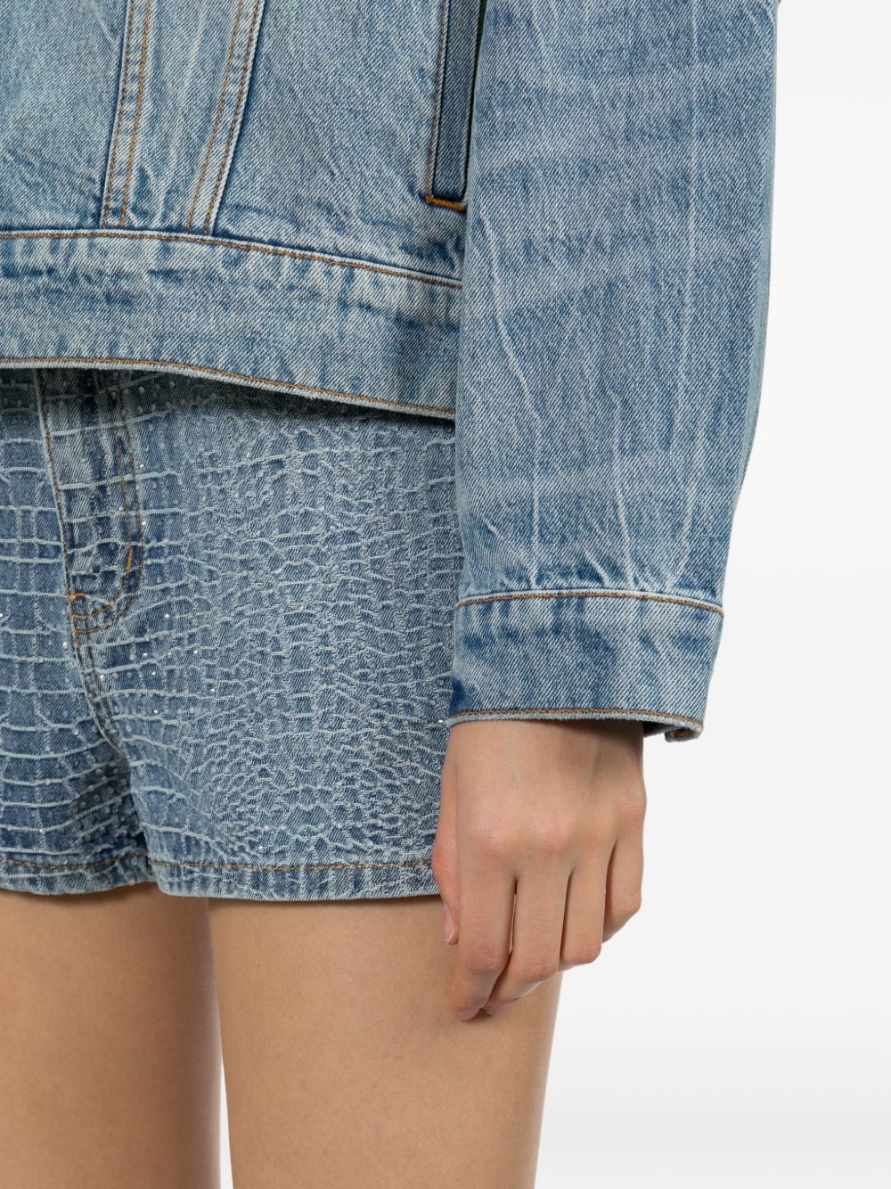 SELF PORTRAIT Shorts Blue