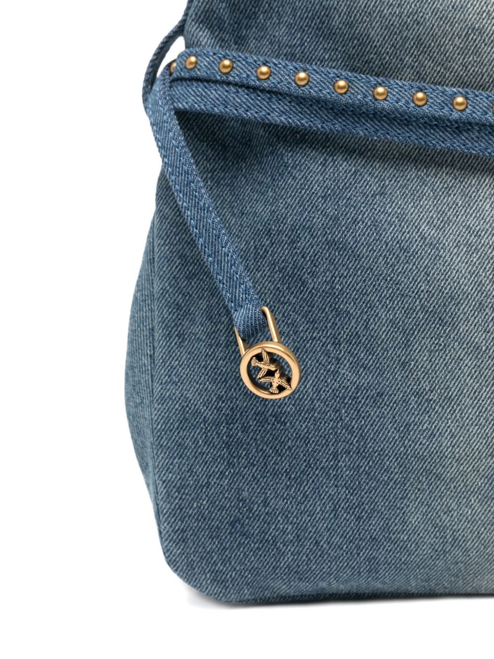 Pinko Bags Denim Oro Co Pl