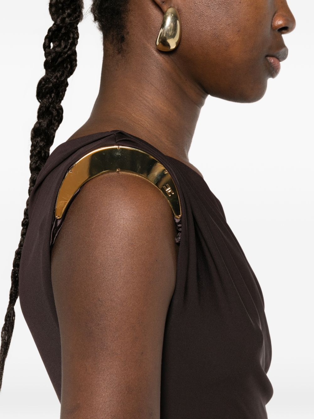 Elisabetta Franchi Dresses Dark Chocolate Viea