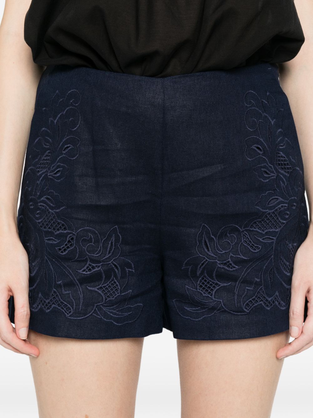 Twin-Set Shorts Blue Night