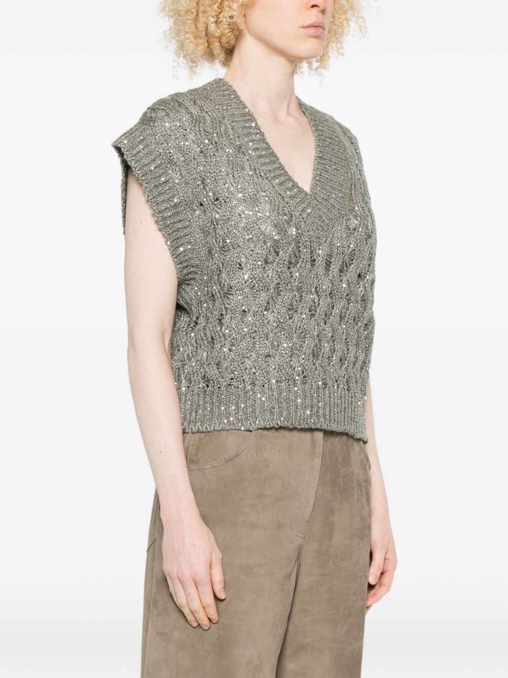 Brunello Cucinelli Sweaters White