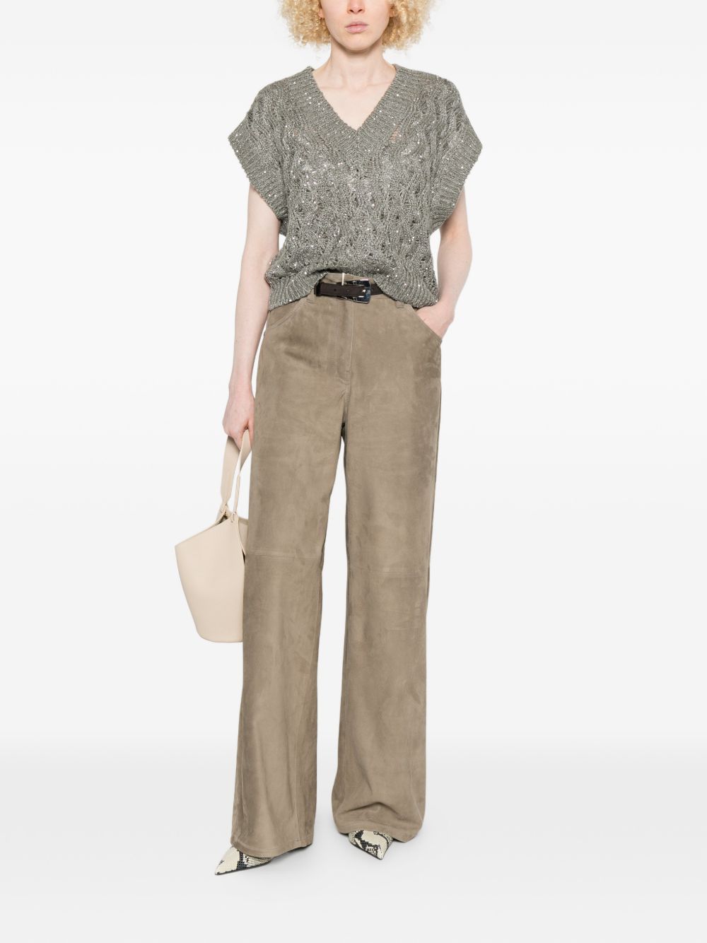 Brunello Cucinelli Sweaters White