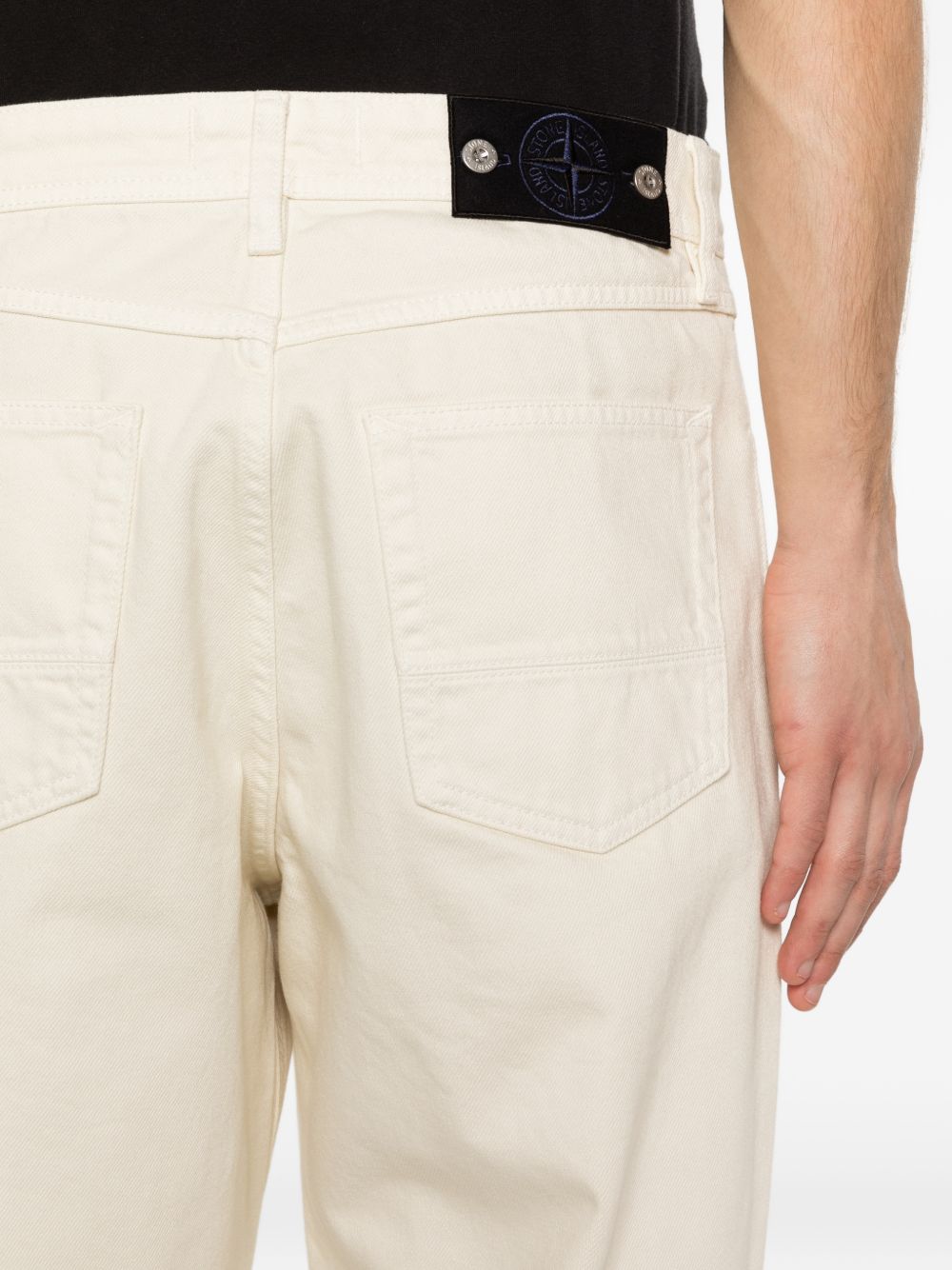 Stone Island Trousers White