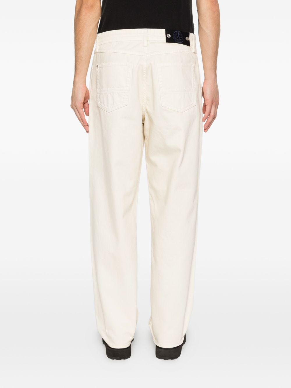 Stone Island Trousers White