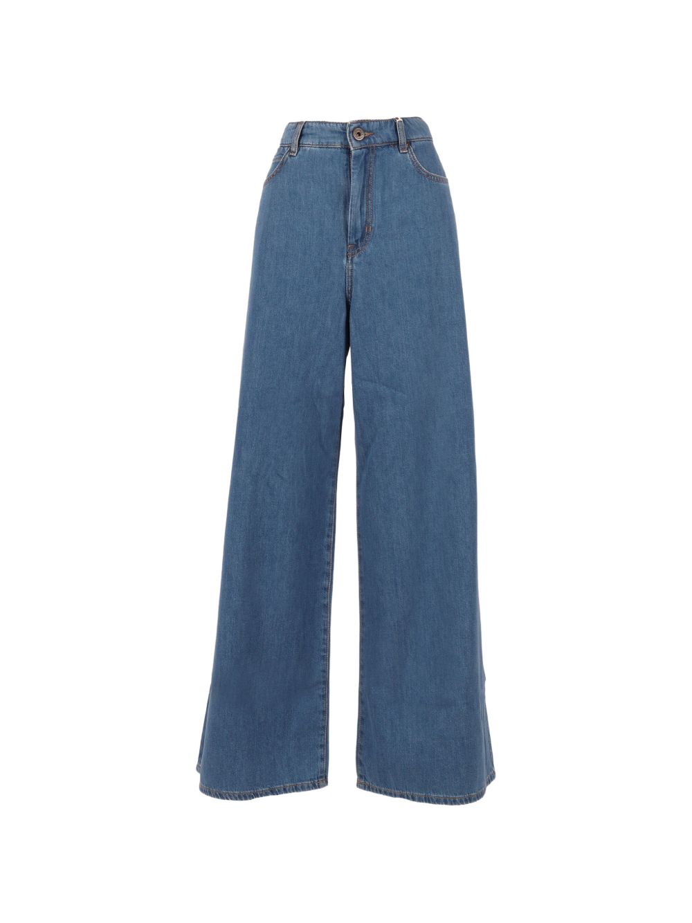 Max Mara Weekend Trousers Blue Denim