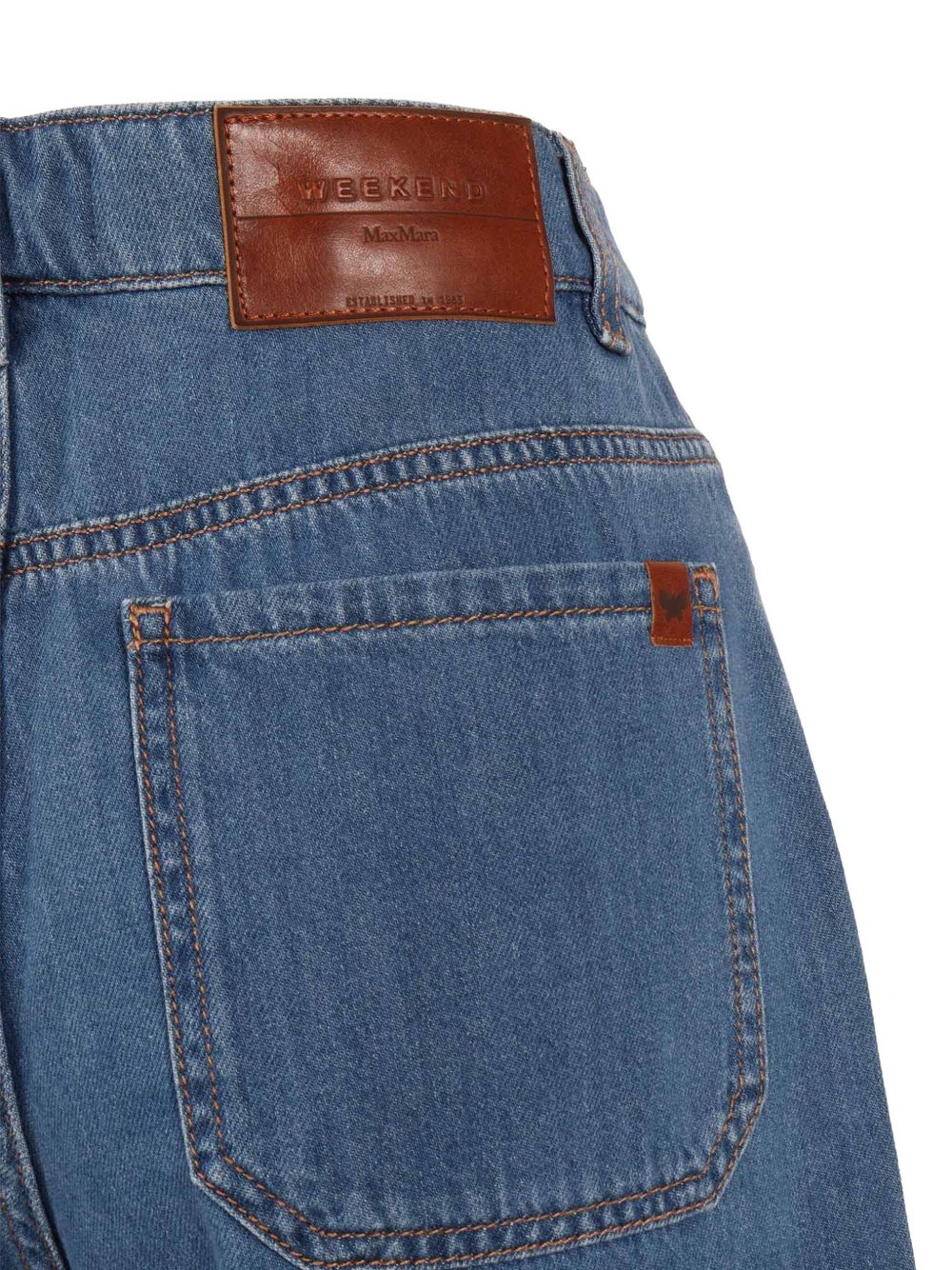 Max Mara Weekend Trousers Blue Denim