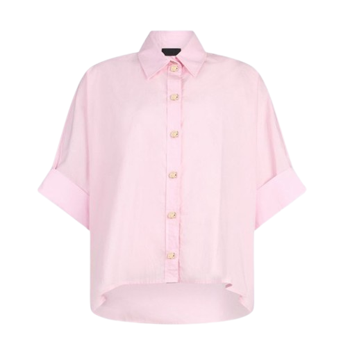 LIU JO BLACK Shirts Rosa Tulip