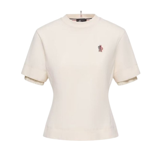 MONCLER GRENOBLE T-shirts and Polos Ivory