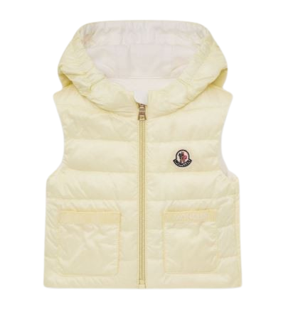 Moncler Jackets Pale Yellow