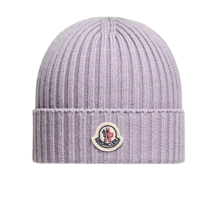 Moncler Hats Lilac / Off-white