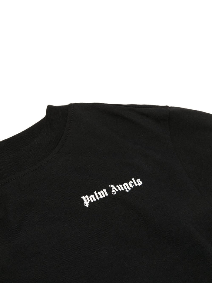 Palm Angels T-shirts and Polos Off White Black Grey