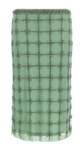 Pinko Skirts Verde Salvia