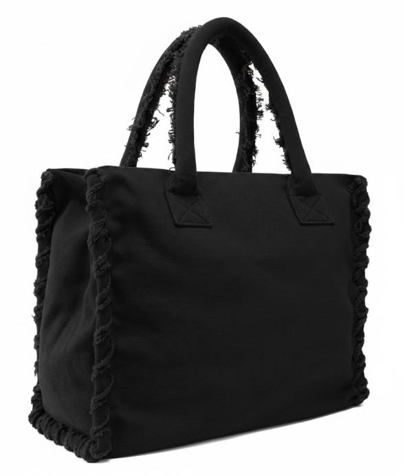 Pinko Bags Black Canvas