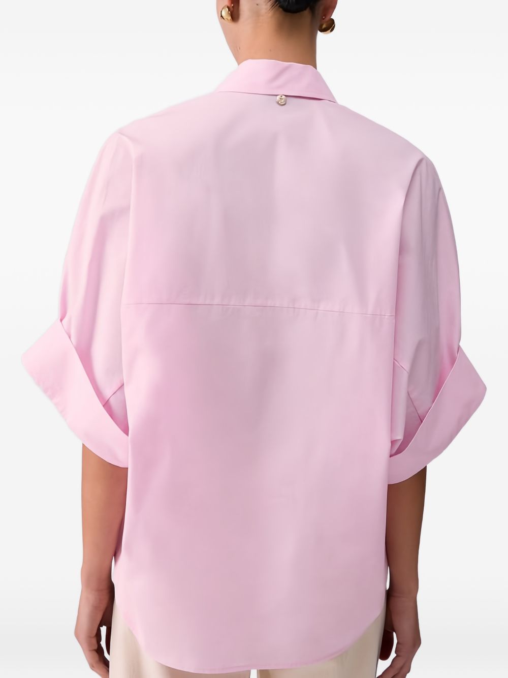 LIU JO BLACK Shirts Rosa Tulip