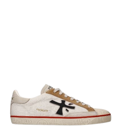 Premiata Flat shoes White Canvas