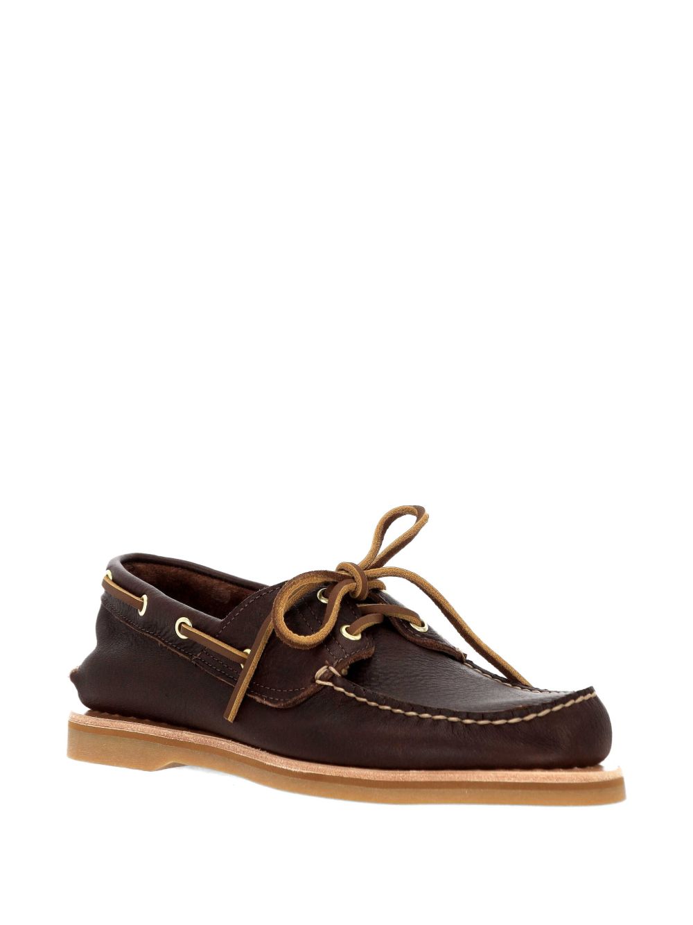 Timberland Flat Shoes Dark Brown
