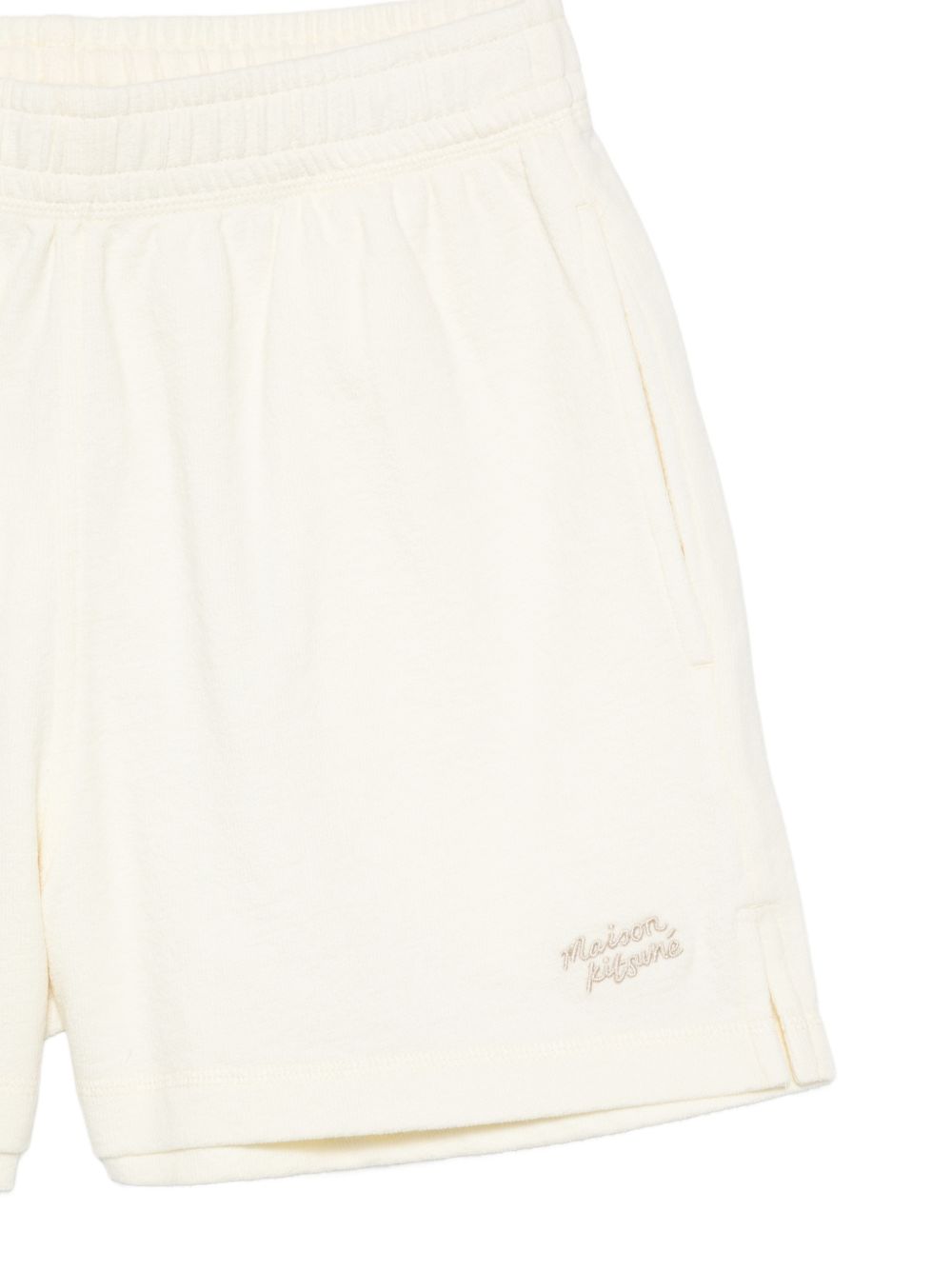 MAISON KITSUNE Shorts Pure Ecru