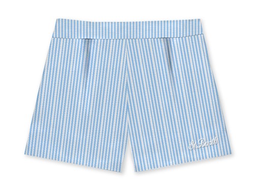 Saint Barth Shorts Light Blue