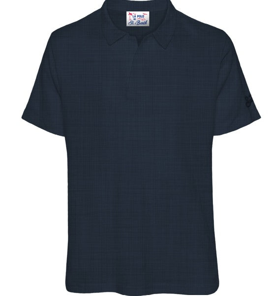 Saint Barth T-shirts and Polos Navy Blue