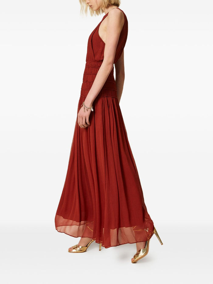 Twin-Set Dresses Brown Henna