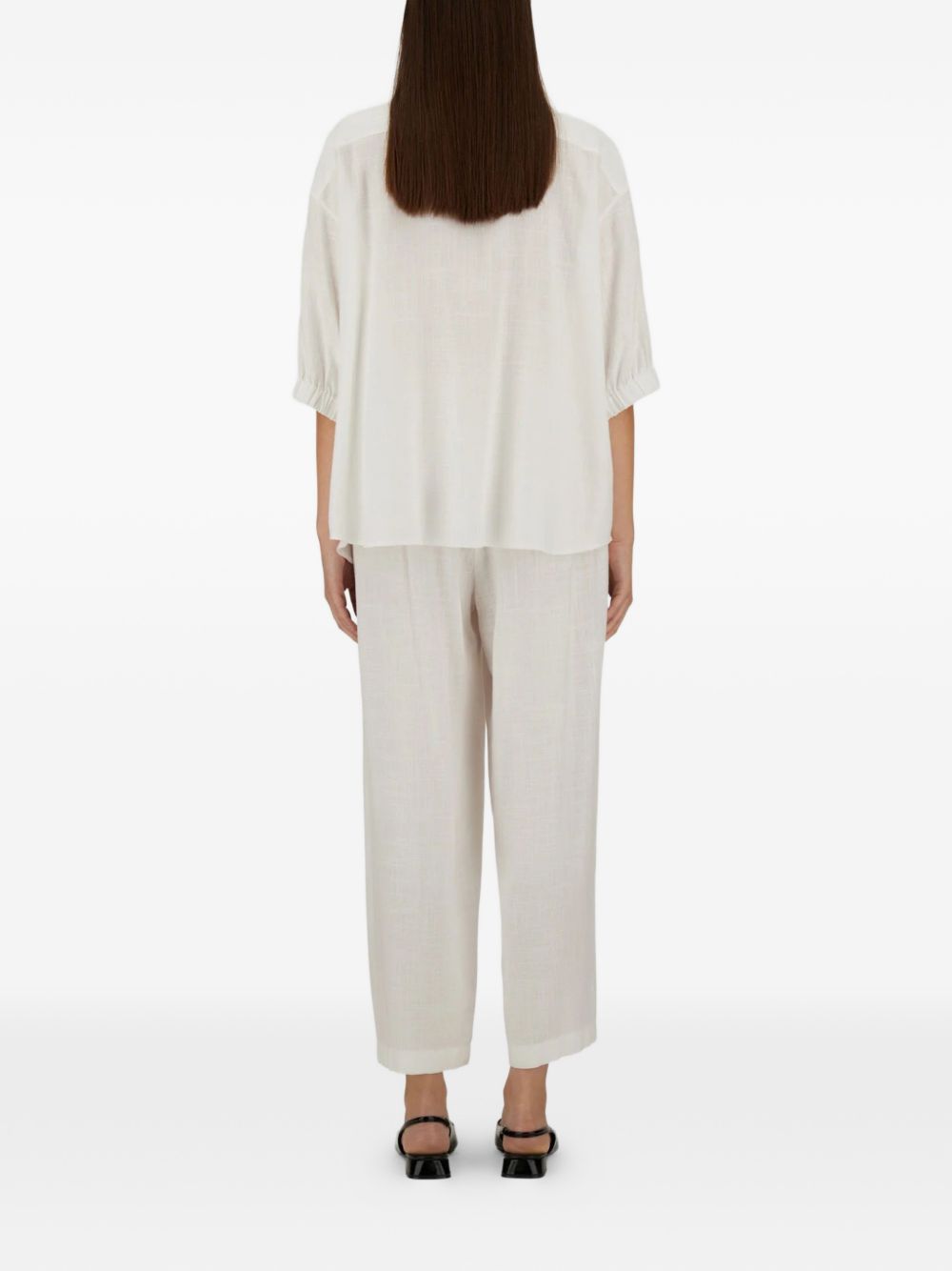 Herno Trousers White