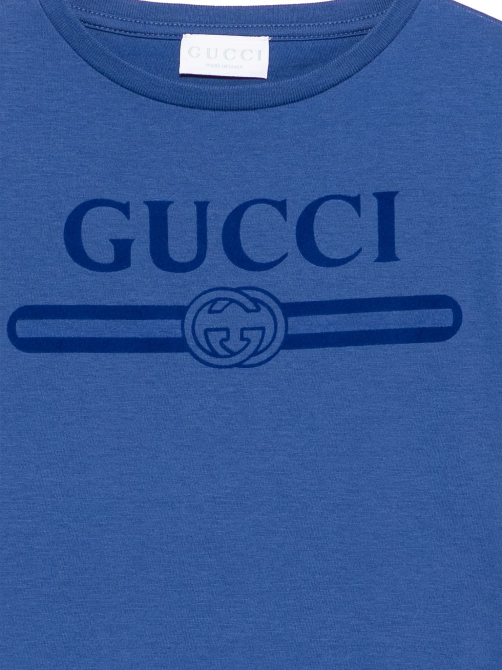 GUCCI KIDS T-shirts and Polos Vivid Avio