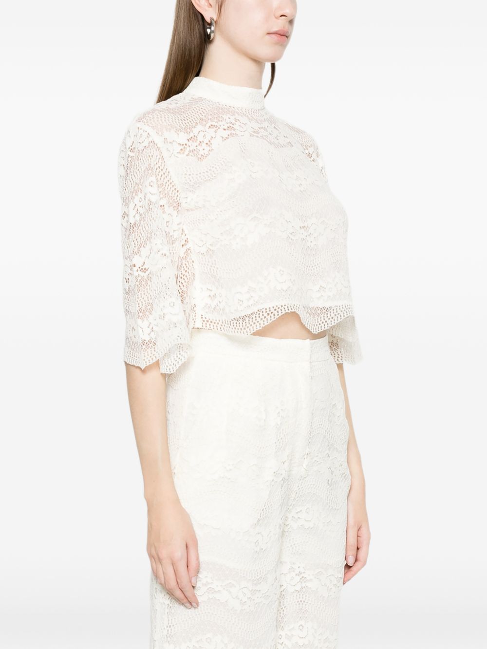 Twin-Set Top Madreperla