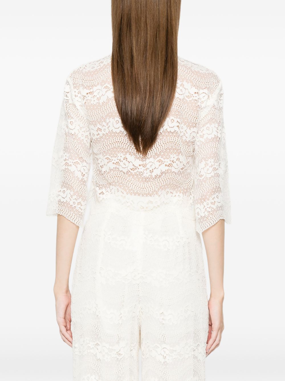 Twin-Set Top Madreperla