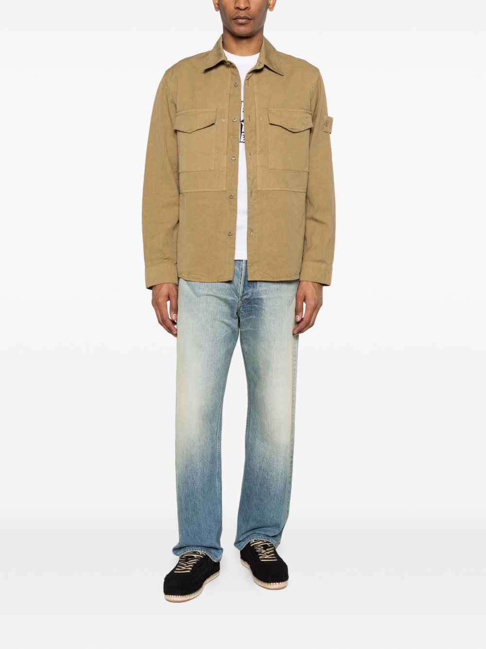 Stone Island Sweaters Beige