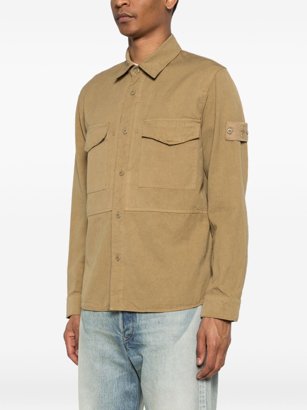 Stone Island Sweaters Beige