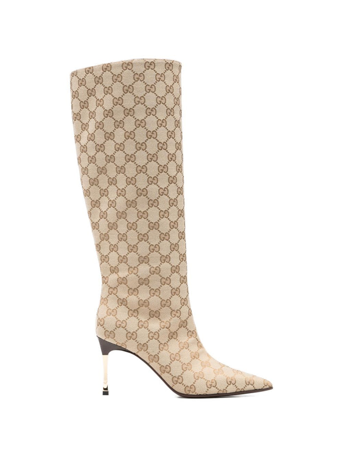 Gucci Boots Vintage Sand Lea