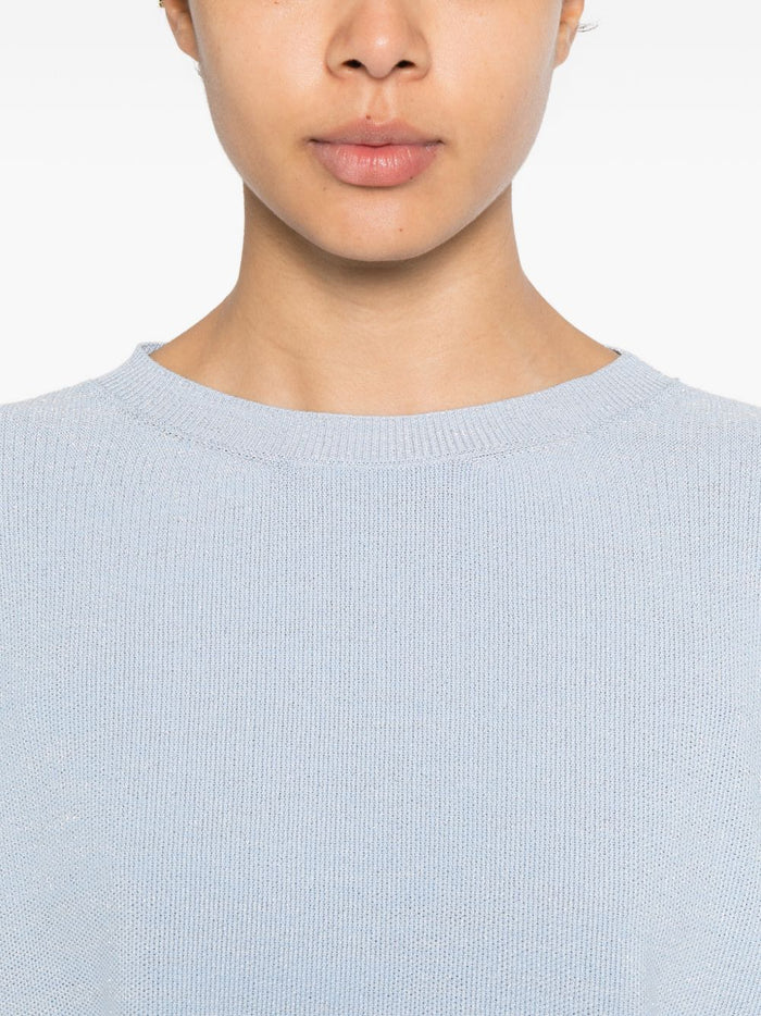 Fabiana Filippi T-shirts and Polos Azzurro Cielo Co Vi Pl