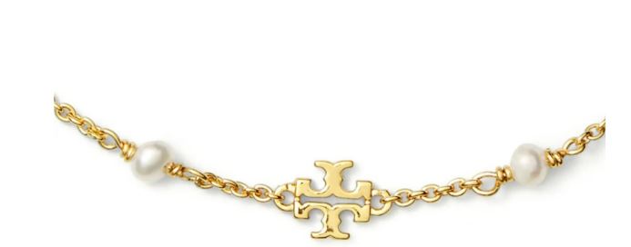 Tory Burch Bijoux Gold Brass