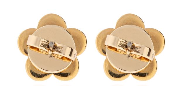 Tory Burch Bijoux Black And Gold Brass