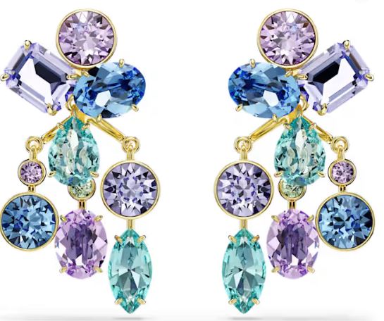 Swaroski Bijoux Multicolor (blue, Lavender, Mint, Purple)