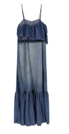 Pinko Dresses Denim Medio-scuro